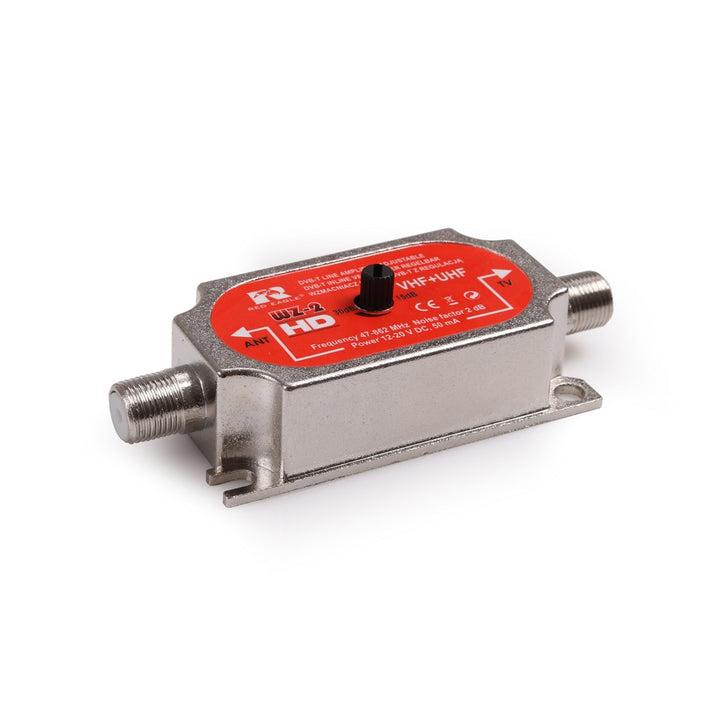 Wzmacniacz antenowy liniowy regulowany Red Eagle WZ-2