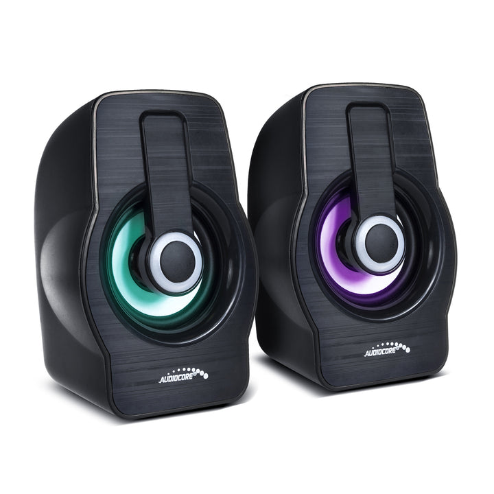 Głośniki komputerowe Audiocore, 6W, USB, Black, AC855 B