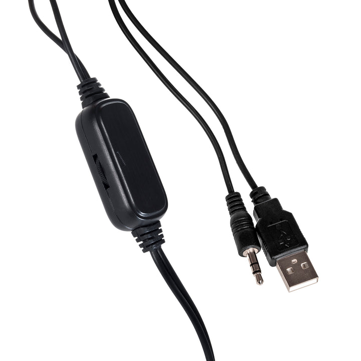 Głośniki komputerowe 6W USB Black/Red Audiocore AC855 R