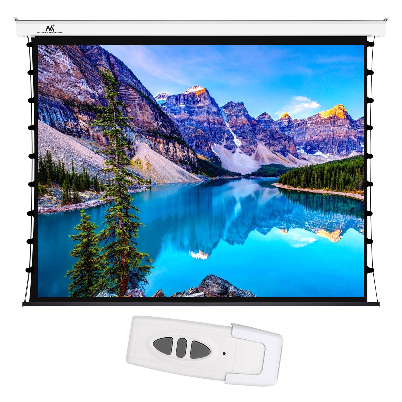 Ekran elektryczny z naciągiem Maclean Premium MC-992 200 x 150 cm 100"