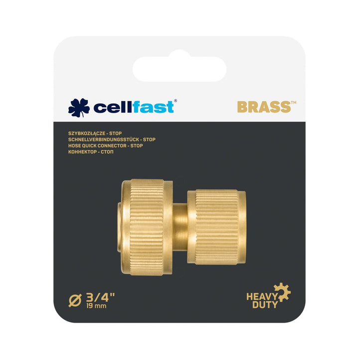 Szybkozłącze stop 3/4" Cellfast Brass 52-825 mosiądz