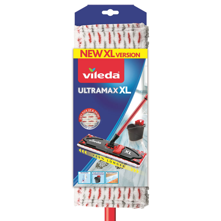 VILEDA Mop Płaski kij teleskopowy ULTRAMAX XL 42CM