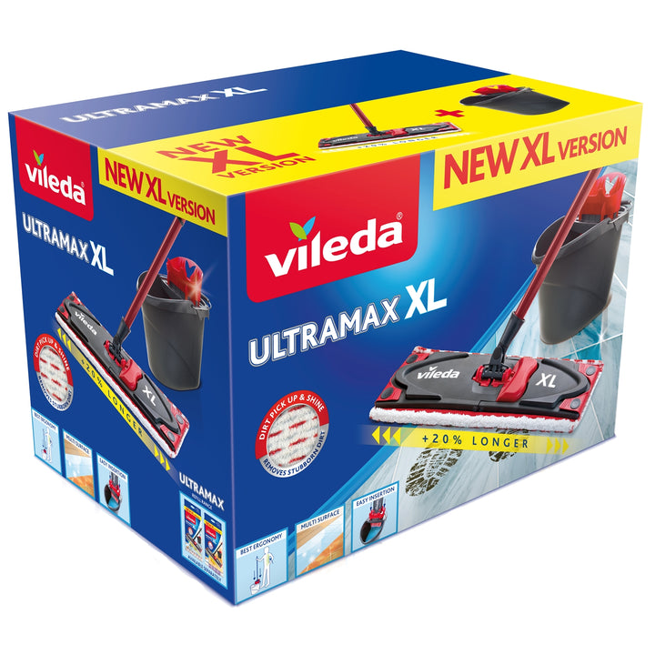 VILEDA mop wiadro wyciskacz ULTRAMAX BOX XL 42CM jakość