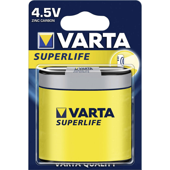 Bateria 3R12 4,5V płaska (blister) Varta Superlife