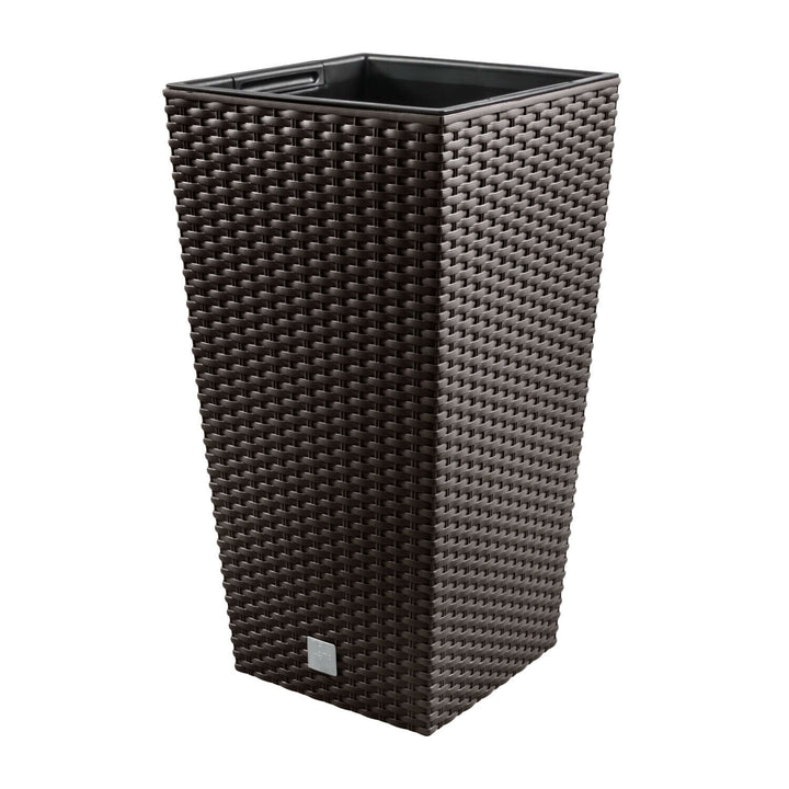 Doniczka z wkładem Prosperplast Rato Square DRTS265 440U umbra