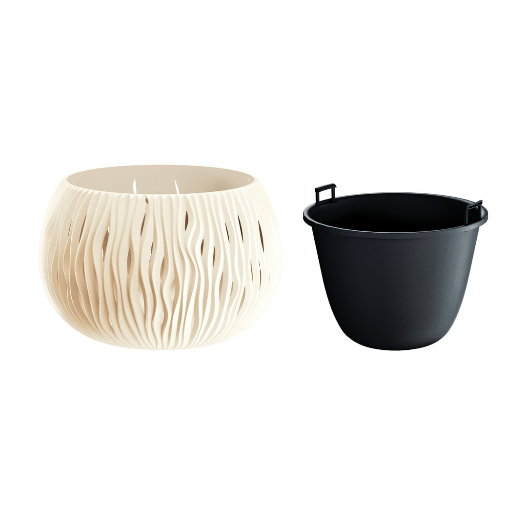 Doniczka z wkładem Prosperplast Sandy Bowl DSK290 CY728 dekoracyjna