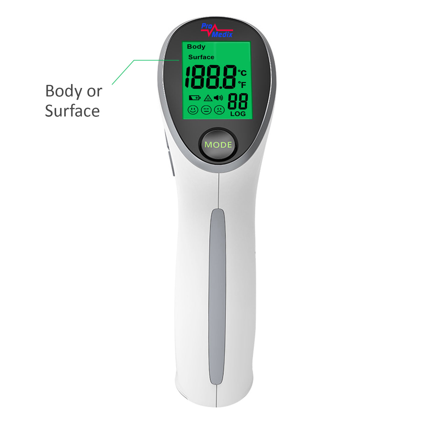 Termometr lekarski bezdotykowy na podczerwień Promedix PR-960