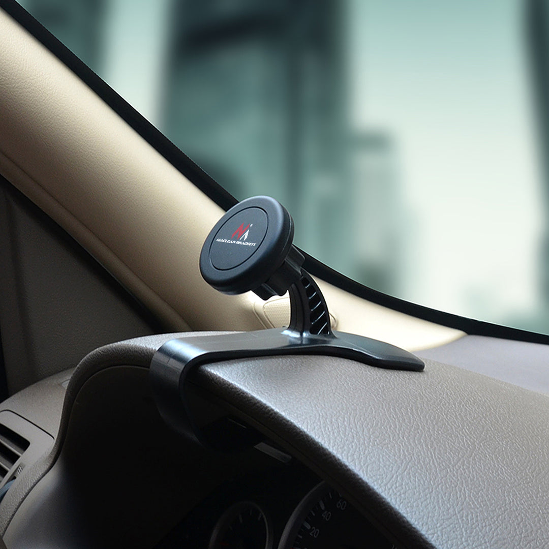 Uchwyt samochodowy na deskę, kokpit, magnetyczny do telefonu, smartfona, Maclean MC-858