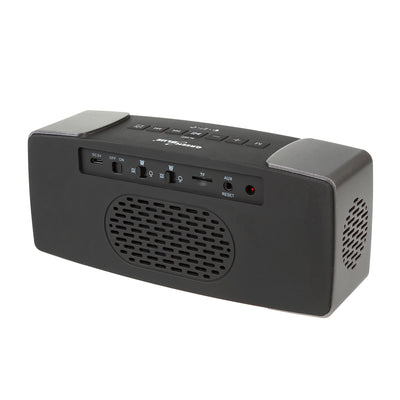 Radiobudzik bluetooth 4.2, FM, aux-in, 6W, temperatura, alarm, zegar, akumulator 2200mAh GreenBlue GB200