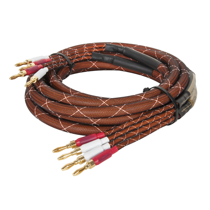 Kabel  głośnikowy  3.0m  Kruger&Matz (wtyki banan)