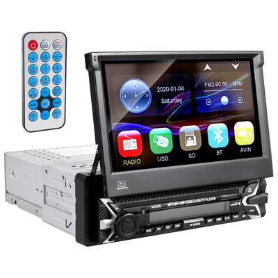 Radioodtwarzacz Audiocore AC9100 LCD 7" wysuwany dotykowy panel 1080P MP5 AVI DivX Bluetooth handsfree RDS + pilot