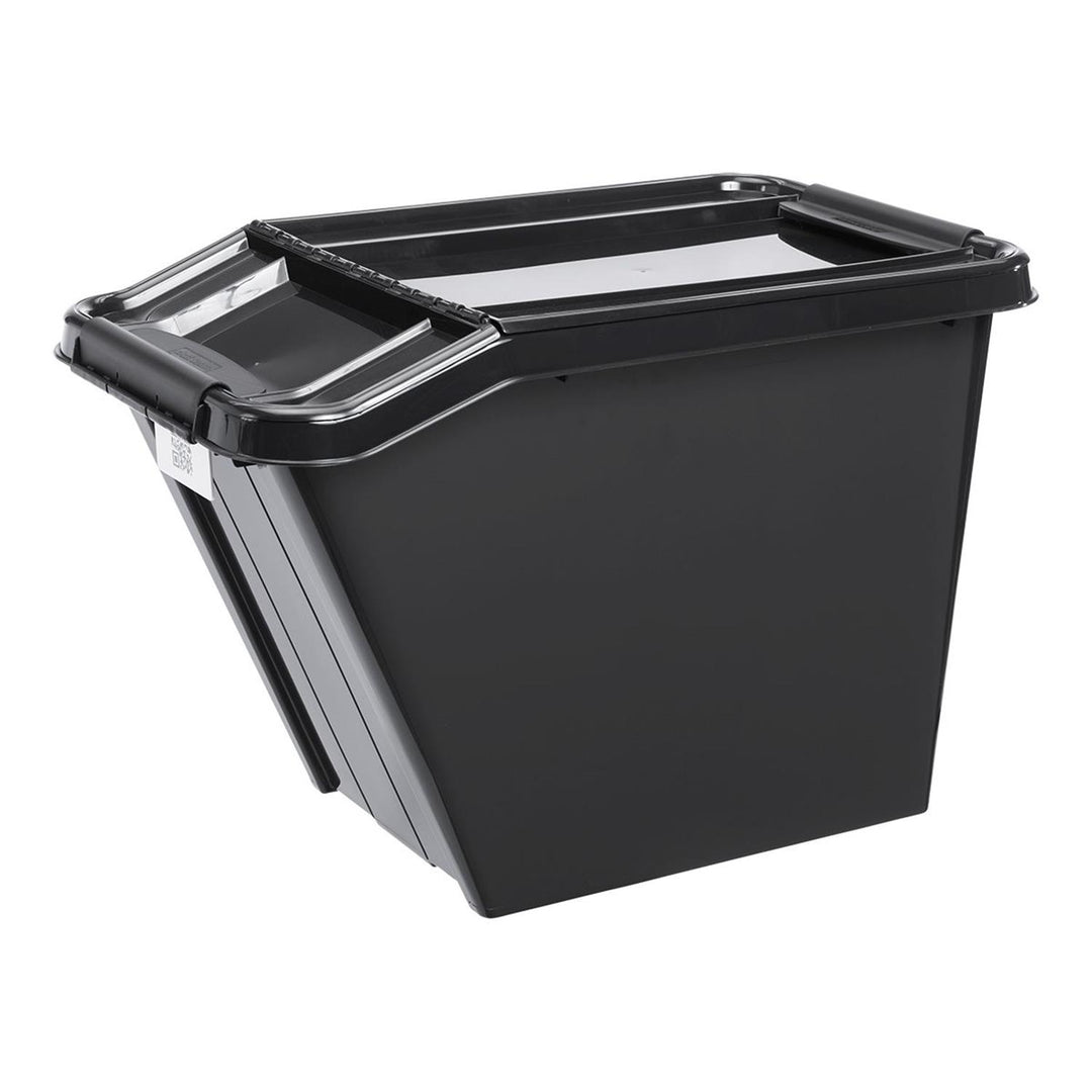 Pojemnik z pokrywą PlastTeam ProBox Recycle QR 58L