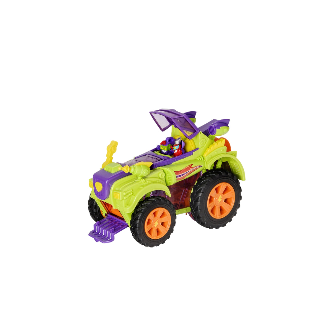 Super Zings Pojazd złoczyńców Monster Roller i 2 figurki