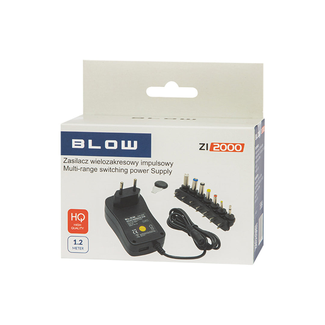 Zasilacz impulsowy regulowany 3-12V 2A 30W ZI2000 Blow
