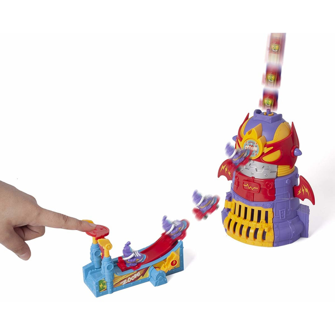 Zestaw SuperZings Adventure 3 Power Tower Assault + 2 FIGURKI
