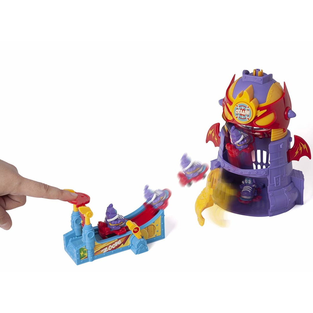 Zestaw SuperZings Adventure 3 Power Tower Assault + 2 FIGURKI