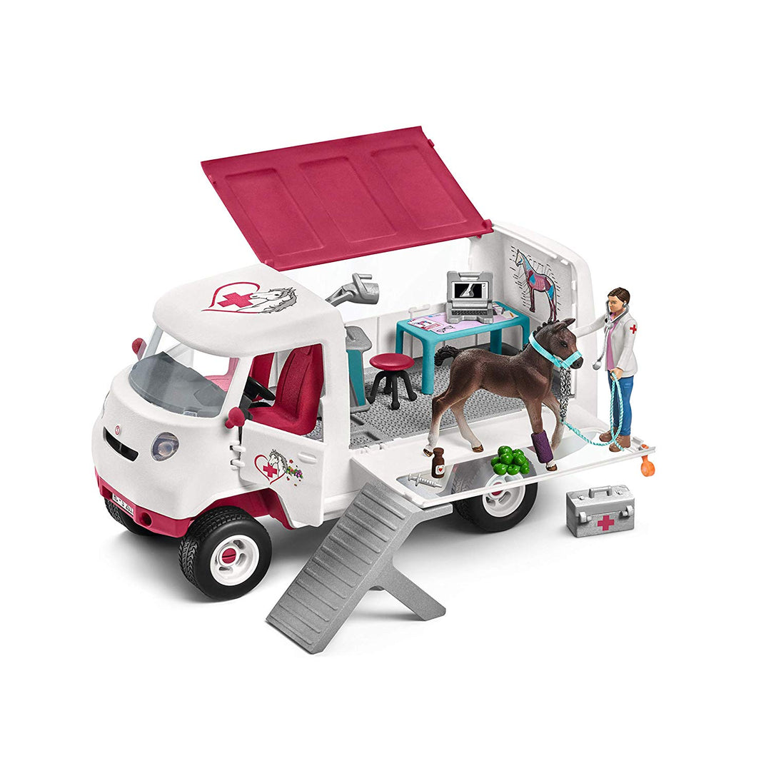 Schleich 42370 - Mobilna Lecznica Dla Zwierząt Rozwiń swoje przygody