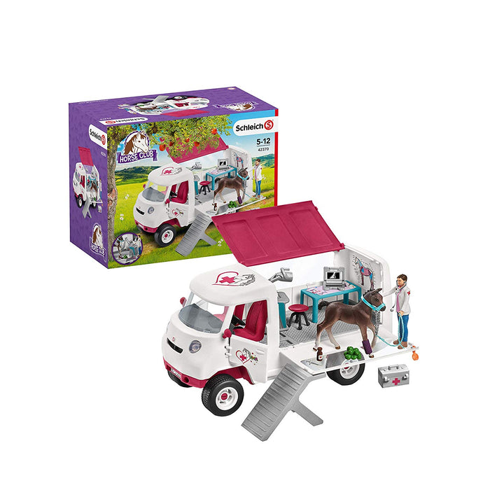 Schleich 42370 - Mobilna Lecznica Dla Zwierząt Rozwiń swoje przygody