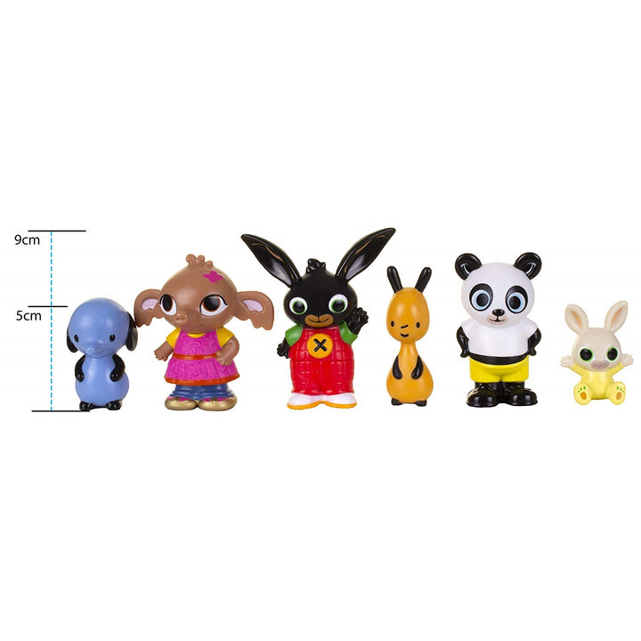 Acamar films bing & friends 6 figurek gift set zestaw 6 figurek z bajki Bing