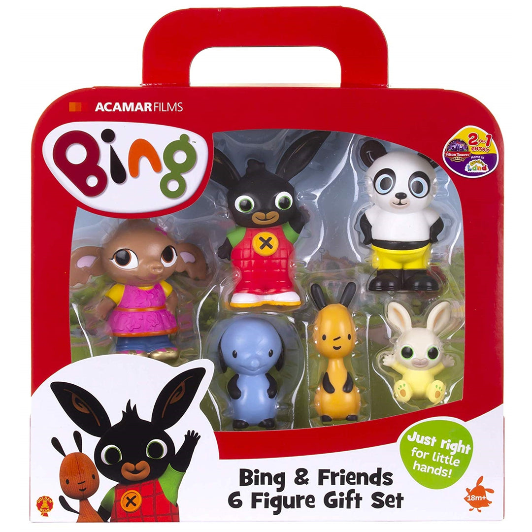 Acamar films bing & friends 6 figurek gift set zestaw 6 figurek z bajki Bing