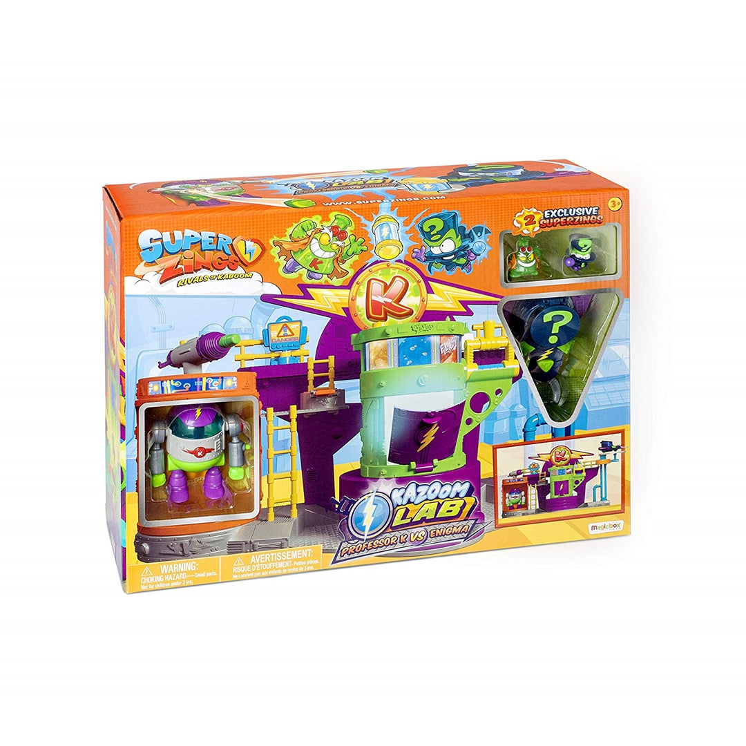 MagicBox SuperZings seria 3 Kazoom Lab Profesor K kontra Enigma