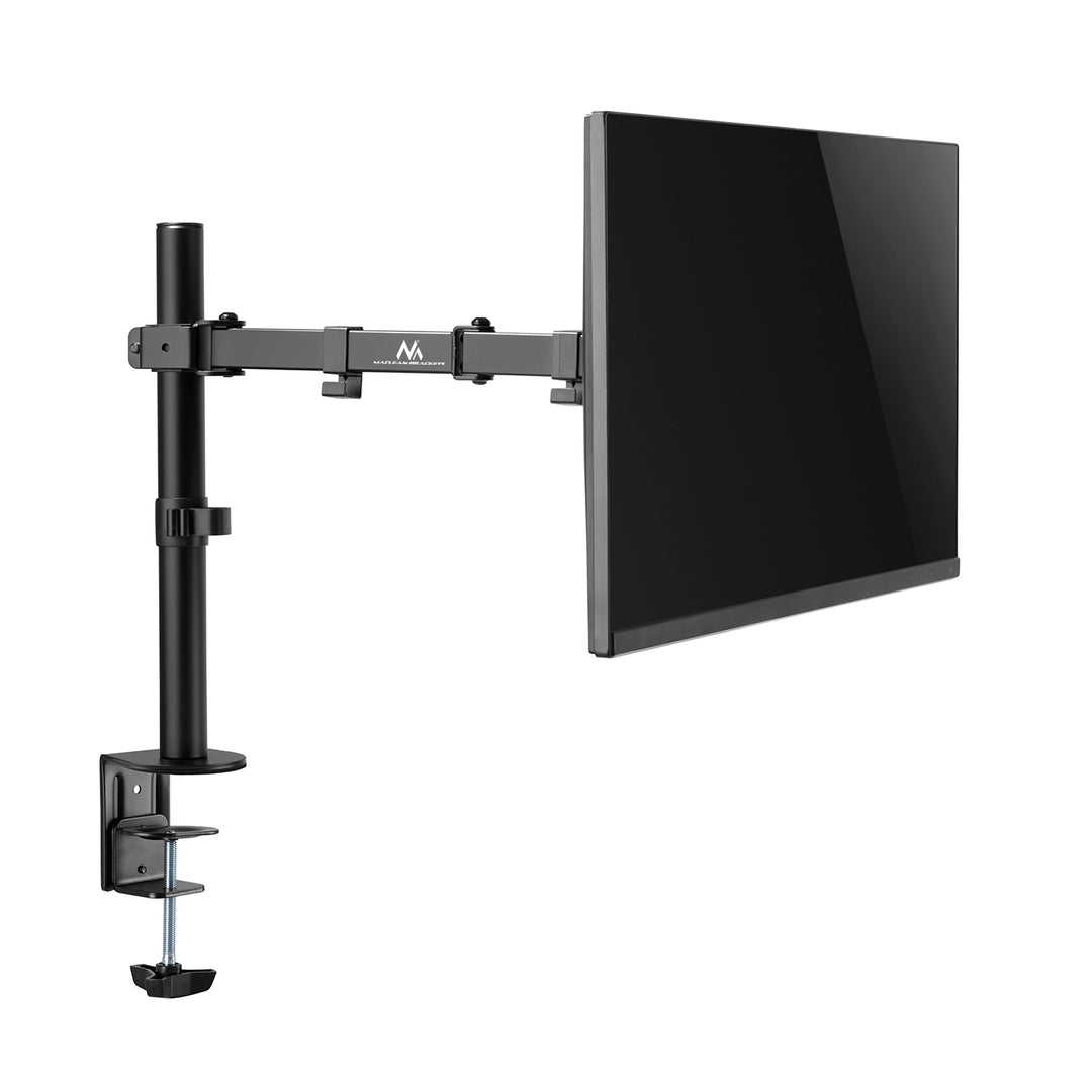 Uchwyt biurkowy do monitora LCD Maclean MC-883 17-32" 8kg vesa 75x75 oraz 100x100 podwójne ramię