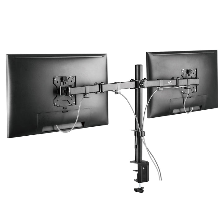 Uchwyt biurkowy na 2 monitory LCD Maclean MC-884 17-32" 2x 8kg (max 16kg) vesa 75x75 oraz 100x100