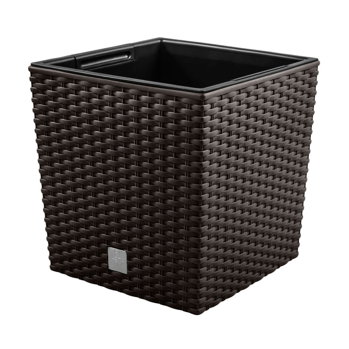 Doniczka z wkładem Rato Low DRTS200L-440U - kolor umbra
