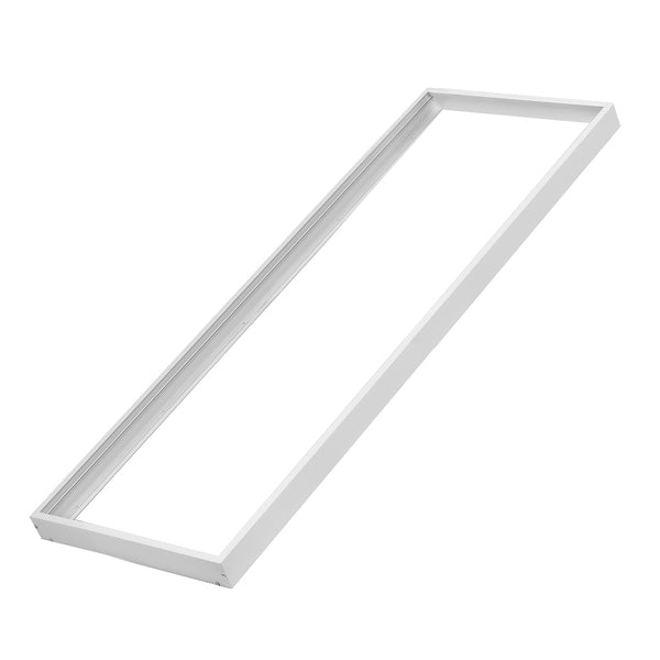 Aluminiowa rama natynkowa dla paneli 1195x295mm LED sufitowych Maclean Energy MCE542, wysokość 5cm