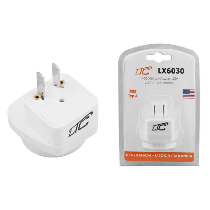 Adapter AC podróżny 49 krajów USA Japonia Chiny LX6030 LTC