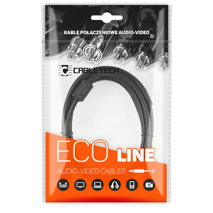 Kabel przewód HDMI - HDMI 2.0V 1.8m Cabletech Eco-Line