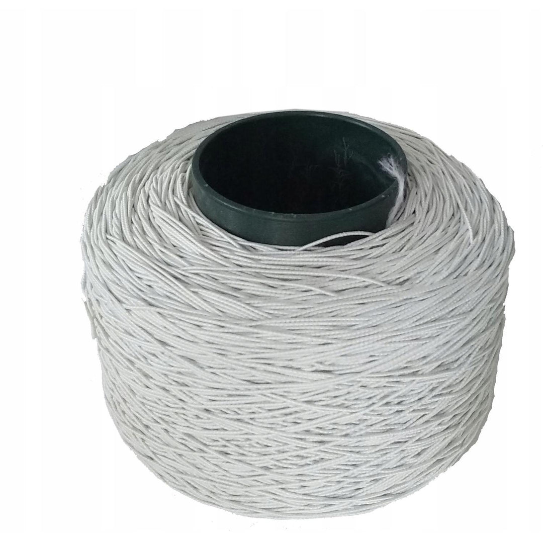 Gumka do maseczek biała 1-żyłowa w oplocie 960m 2mm