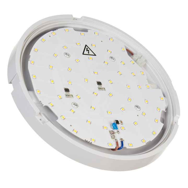 Lampa LED ścienno sufitowa MCE342 W 1100lm 15W IP54 Maclean Energy kolor biały, kolor barwowy naturalny biały (4000K)