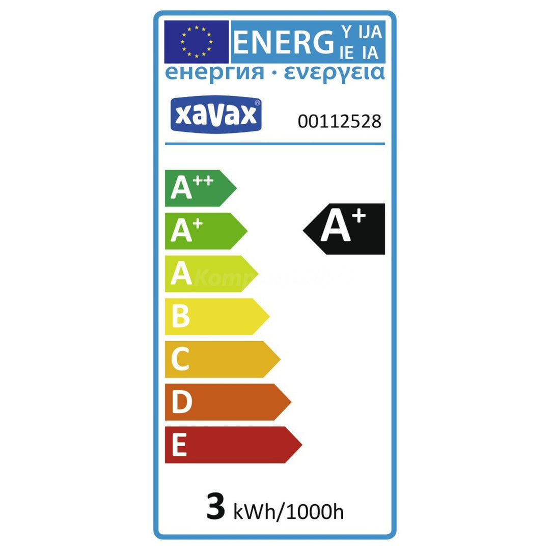 Żarówka LED energooszczędna E14 ciepłobiała 3W 3kWh/1000h