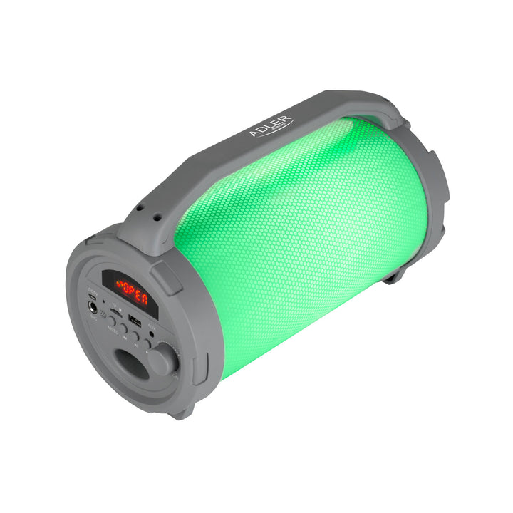 Głośnik bluetooth Adler AD 1169 - FM USB BT AUX SD LED RGB