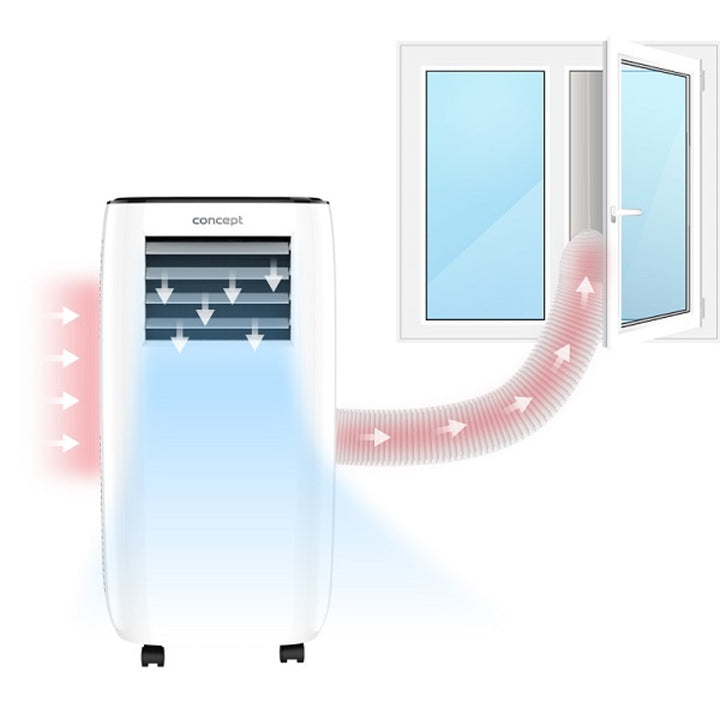 Klimatyzator przenośny mobilny 8000 BTU Concept KV0800