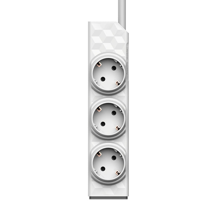 Listwa modułowa Allocacoc PowerStrip Modular z wyłącznikiem, gniazda typu F