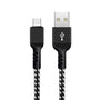 Kabel USB C wspierający Fast Charge 2.4A Maclean Energy MCE471 czarny dł. 1m 5V/2.4A - przesył danych