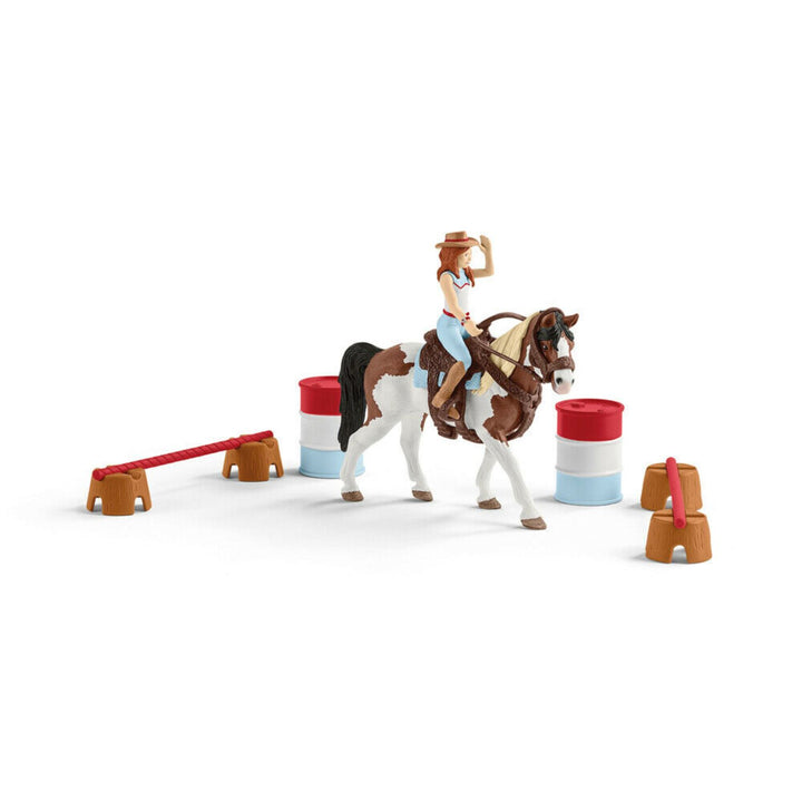 Schleich 42441 Horse Club - Zestaw do jazdy westernowej Hannah