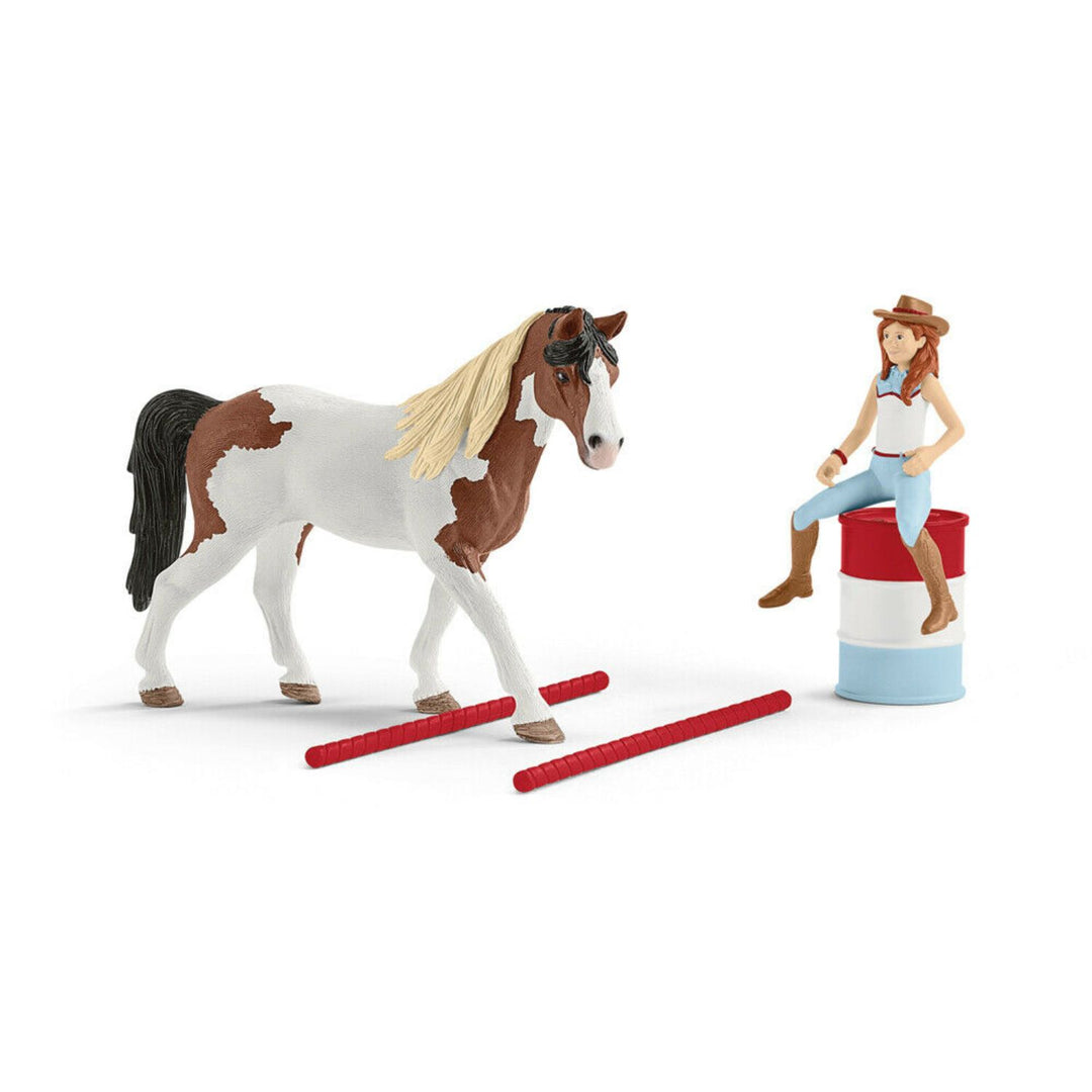 Schleich 42441 Horse Club - Zestaw do jazdy westernowej Hannah