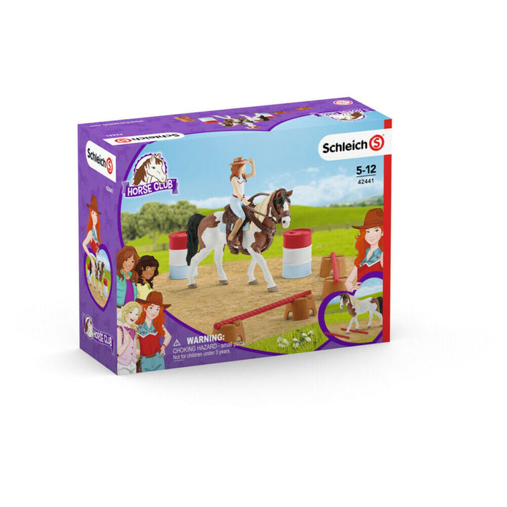 Schleich 42441 Horse Club - Zestaw do jazdy westernowej Hannah