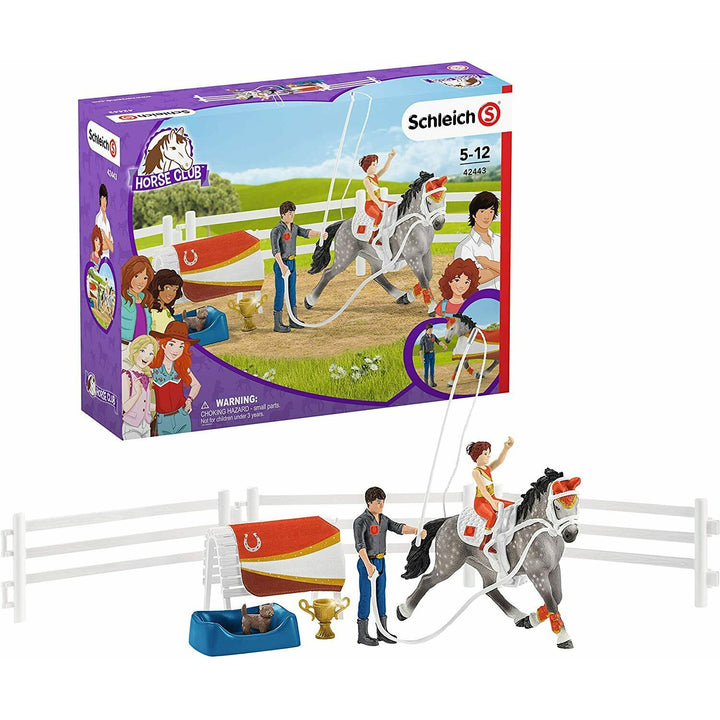 Schleich Horse Club 42443 Zestaw do woltyżerki konnej Mii