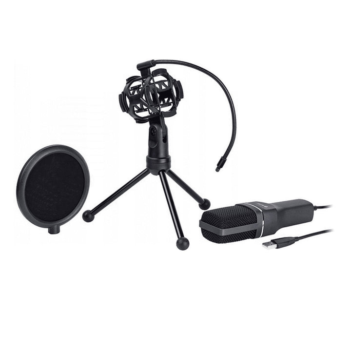 Mikrofon z filtrem i statywem Tracer Digital USB Pro