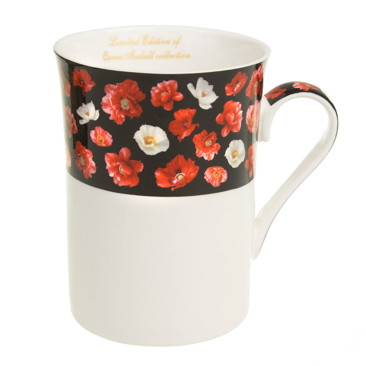 Kubek porcelana do kawy 250 ml queen isabell duży - maki