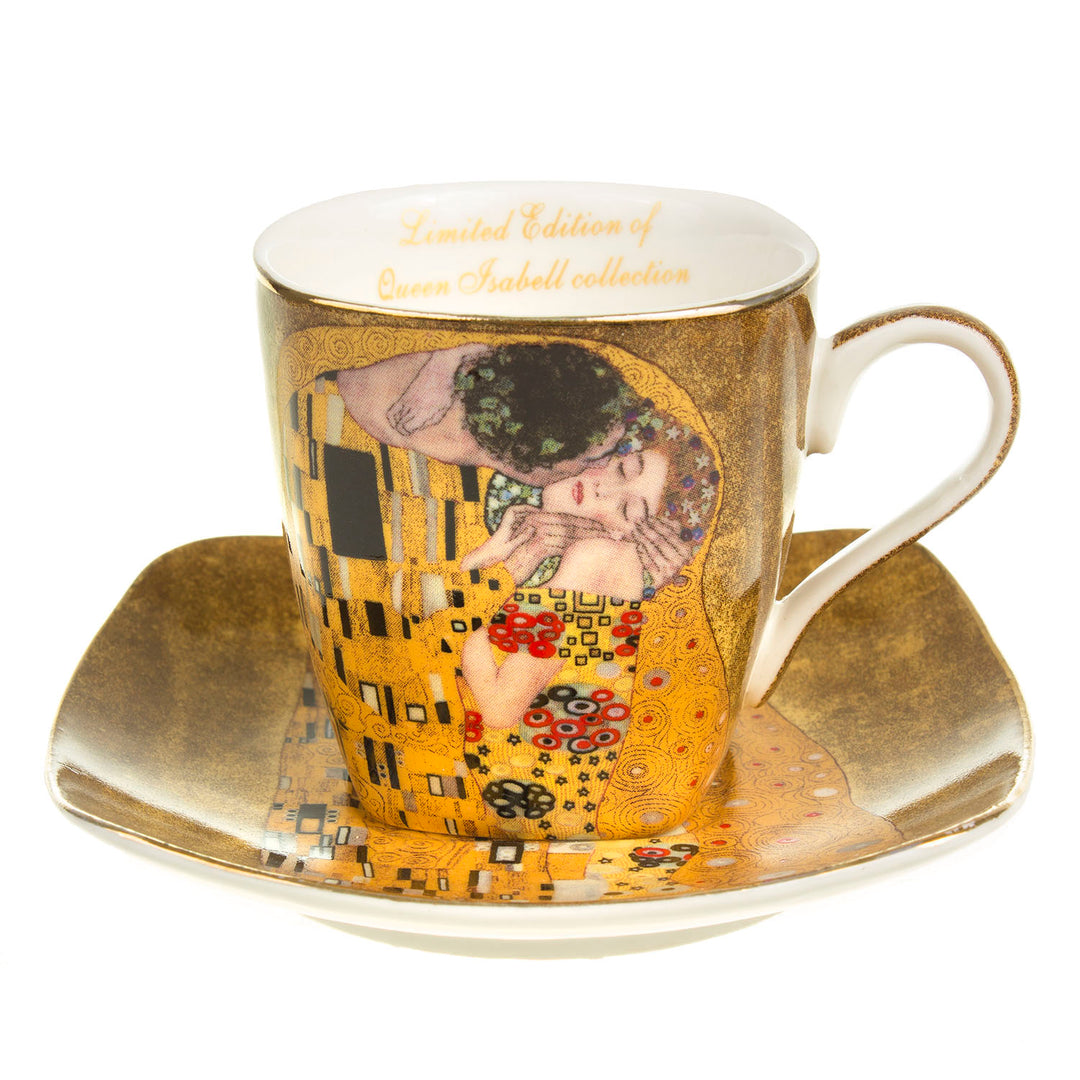 ZESTAW FILIŻANKI PORCELANA DO ESPRESSO ZE SPODKIEM