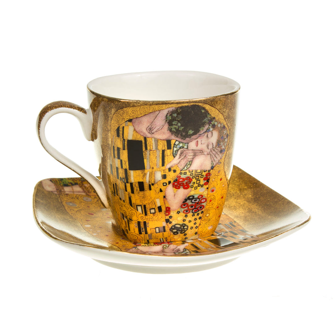 ZESTAW FILIŻANKI PORCELANA DO ESPRESSO ZE SPODKIEM