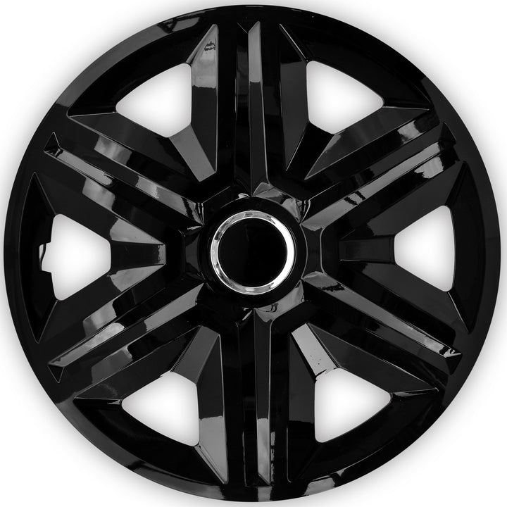 Kołpaki 14" NRM FAST BLACK LAKIEROWANE czarne 4 sztuki