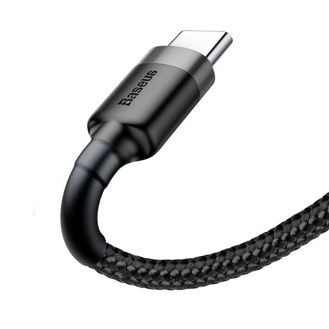 Przewód wtyk USB A - wtyk USB typ-C 2m CATKLF-CG1 Gray+Black BASEUS