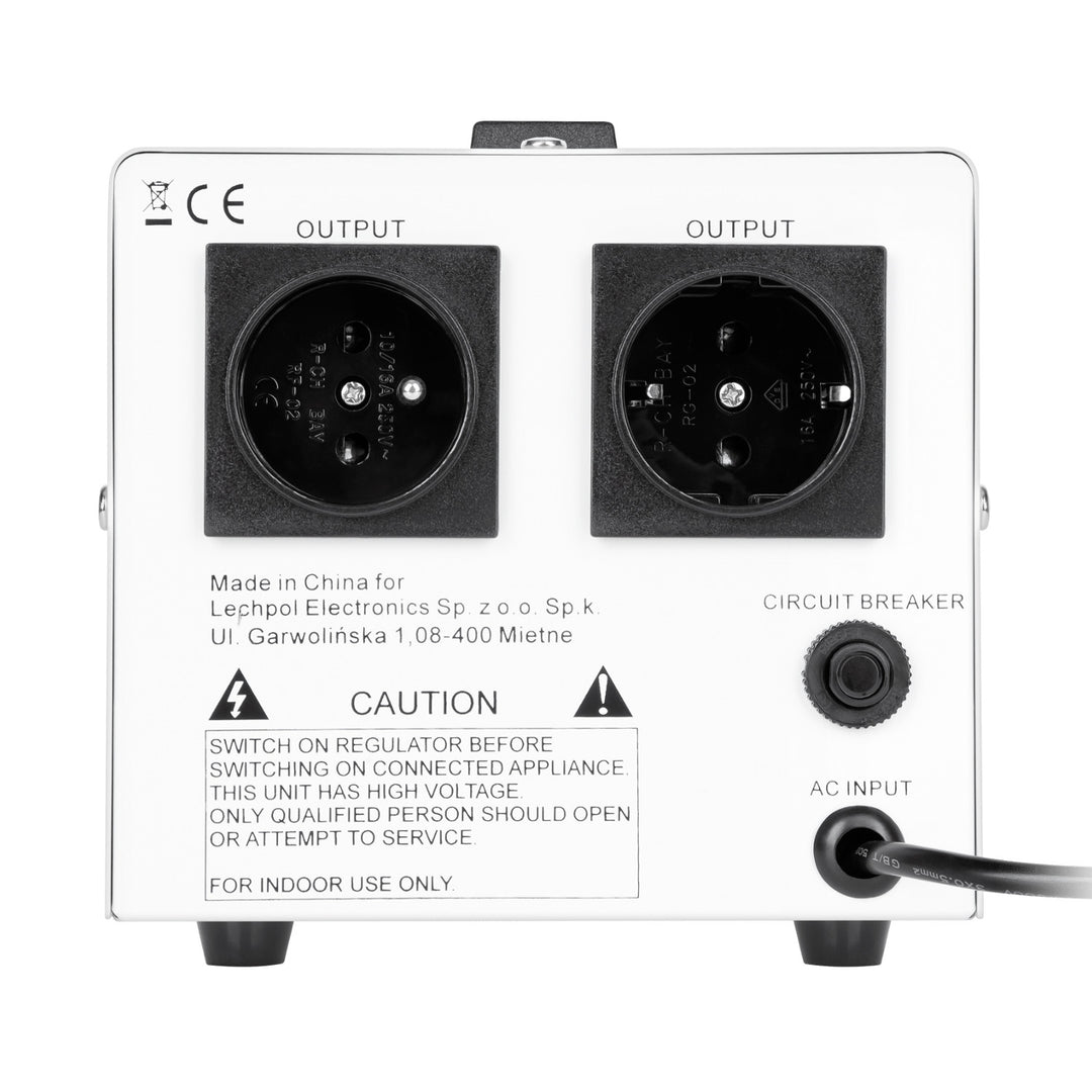 Automatyczny stabilizator napięcia KEMOT MSER-1000 (1000 VA, serwomotor)