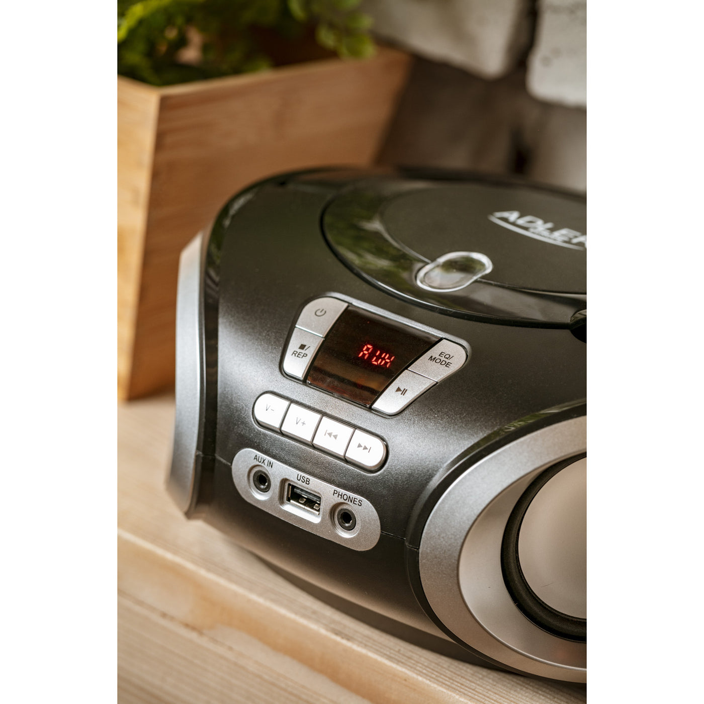 Boombox CD-MP3, USB, Radioodtwarzacz Adler AD 1181